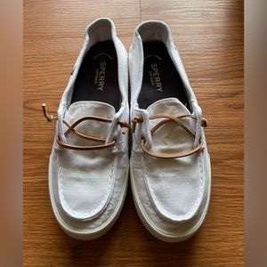 Sperry Boat Shoe White size 8.5